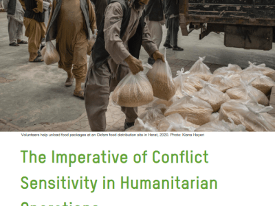 The Imperative of Conflict Sensitivity in Humanitarian Operations&nbsp;(Afghanistan)